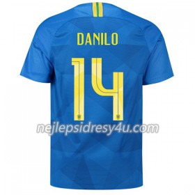 Fotbalový Dres Brazílie Danilo 14 Venkovní MS 2018